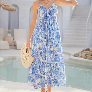 GRACE KARIN Summer Beach Dress Floral